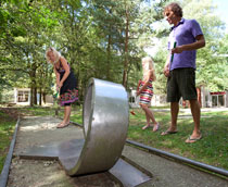 Midgetgolf op vakantiepark De Berkenhorst